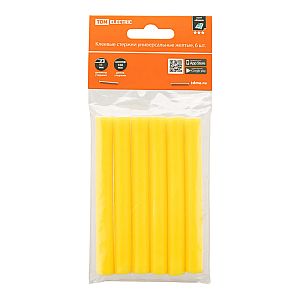 Стержни клеевые TDM Electric Алмаз SQ1024-0516 желтые 11*100 мм 6 шт