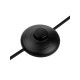 Шнур для бра TDM Electric SQ1305-1062 с ножным выключателем ШВВП-ВП 2*0.5 мм.кв черный 3.5 м