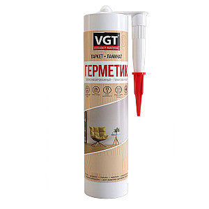 Герметик силиконизированный VGT венге 0.4 кг
