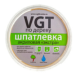 Шпатлевка VGT Экстра по дереву сосна 0.3 кг