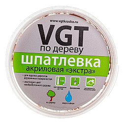 Шпатлевка VGT Экстра по дереву махагон 0.3 кг