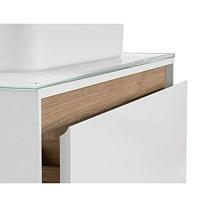 Тумба подвесная Cersanit Louna 60 под раковину белая