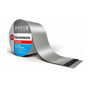 Лента герметизирующая ТехноНиколь Nicoband самоклеящаяся 15 см серебристая 10 м