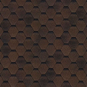 Гибкая черепица ТехноНиколь Финская Соната коричневый