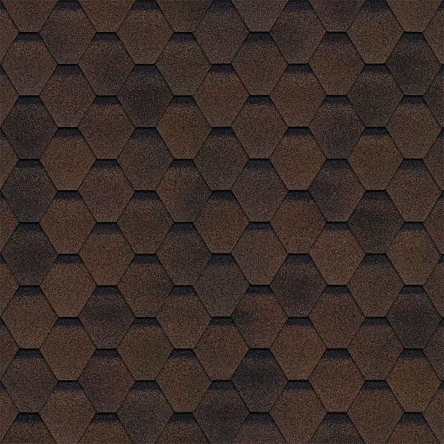 Гибкая черепица ТехноНиколь Финская Соната коричневый