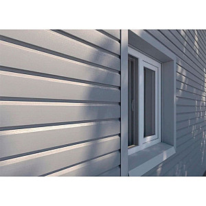 Сайдинг ТехноНиколь Оптима Корабельный брус эдельвейс