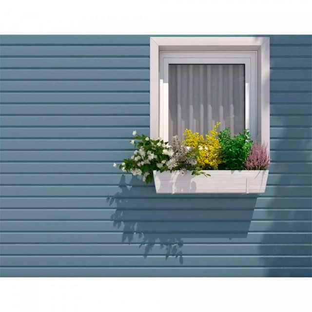 Сайдинг ТехноНиколь Оптима Корабельный брус гортензия