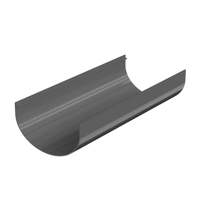 Желоб ПВХ ТехноНиколь 72382 Оптима 120*80 мм серый 3 м