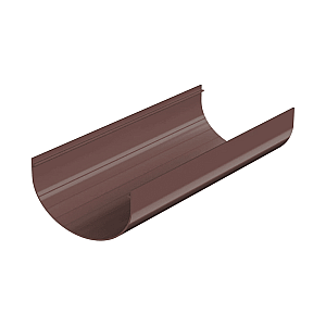 Желоб ПВХ ТехноНиколь Оптима темно-коричневый 120*80 мм 3 м