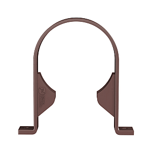 Хомут трубы ПВХ ТехноНиколь 72384 Оптима 120*80 мм темно-коричневый