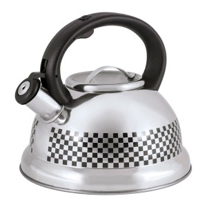 Чайник Mallony MAL-0417С с рисунком меняющим цвет со свистком 3 л