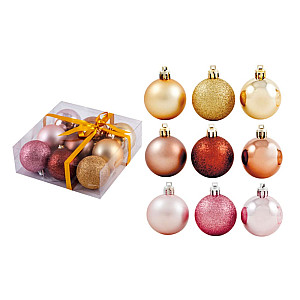 Набор шаров Волшебная страна Пастель 001277 6 см ассорти 9 шт