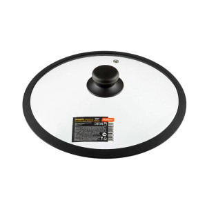 Крышка Mallony Cappello 003545 стеклянная с силиконовым ободком 26 см