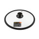 Крышка Mallony Cappello 003545 стеклянная с силиконовым ободком 26 см