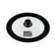 Крышка универсальная Mallony Cappello 003581 из закаленного стекла с силиконовым ободком мультиразмер 24 26 28 см