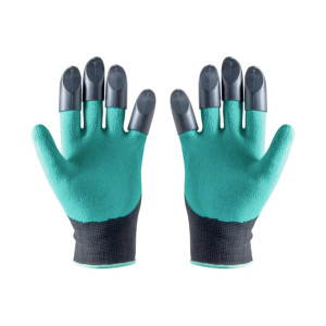 Перчатки садовые Park GG-8 из полиэстера с пластиковыми когтями