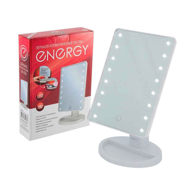 Зеркало косметическое Energy EN-704 LED подсветка Зеркало косметическое Energy EN-704 LED подсветка
