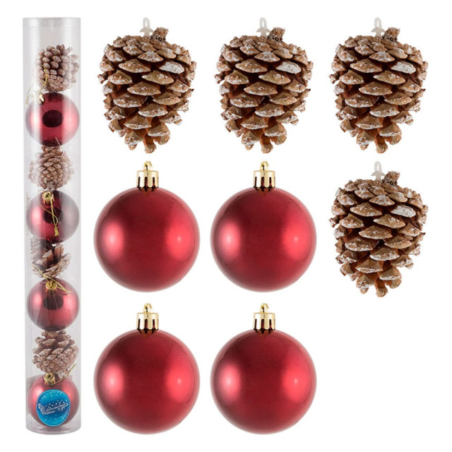 Набор подарочный Волшебная страна Шары и Шишки SYQB-0119230 005763 8 шт