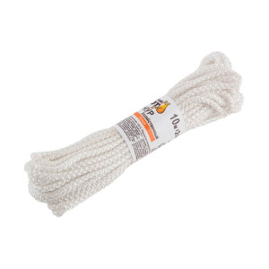 Шнур вязаный Рыжий Кот 007436 хозяйственный белый 3 мм 10 м