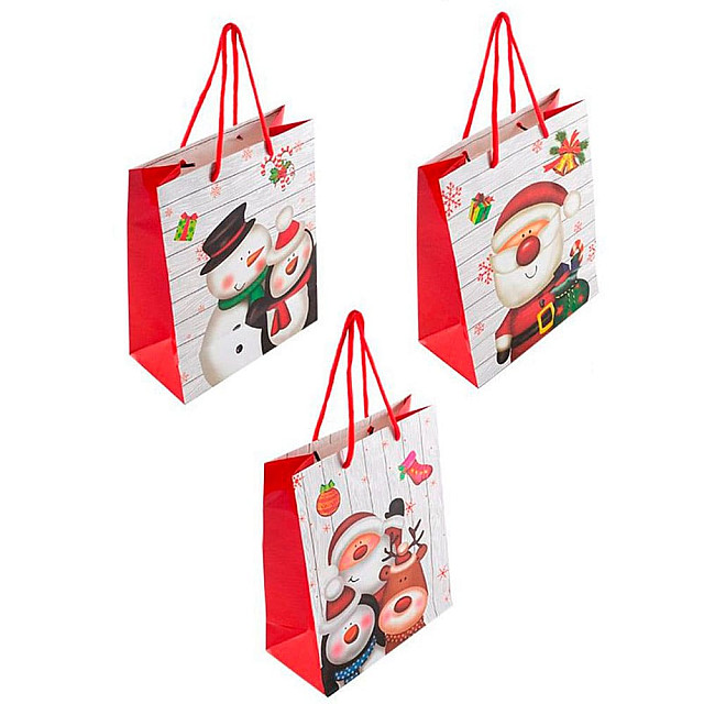 Пакет подарочный Волшебная страна Радость размер S бумага хлопок