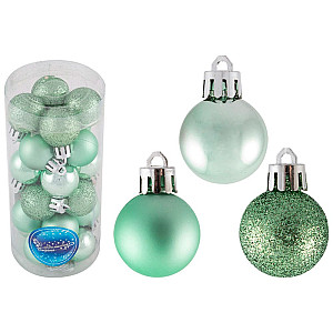 Набор шаров Волшебная страна Бирюза 007660 3 см 24 шт