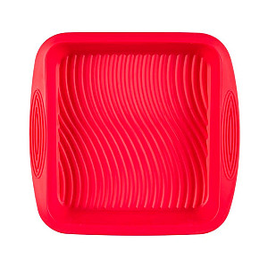 Форма для выпечки Mallony Roseo 007237 квадратная силикон