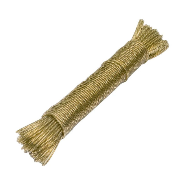 Шнур бельевой Рыжий Кот 171169 металлический суперпрочный 20 м