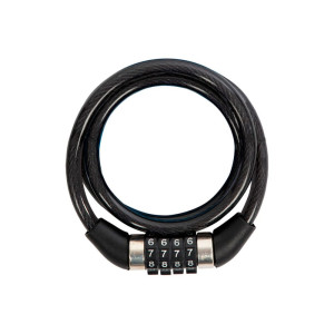 Замок велосипедный Park 288159 кодовый перекодируемый 8*800 мм