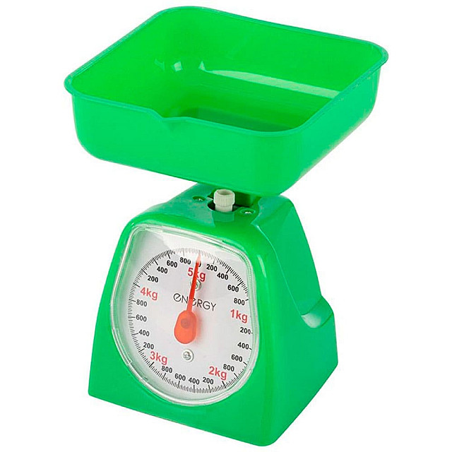 Весы кухонные Energy EN-406MK механические зеленые 5 кг Весы кухонные Energy EN-406MK механические зеленые 5 кг