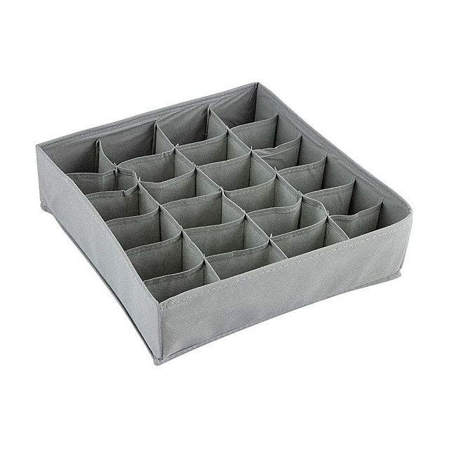 Коробка для хранения Рыжий Кот 103073 24 ячейки серый