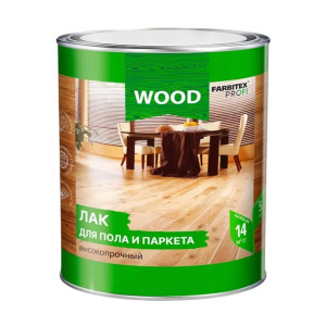 Лак Farbitex Profi Wood алкидный для пола и паркета 1.9 л