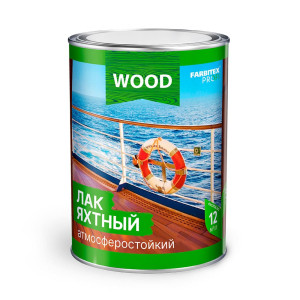 Лак Farbitex Profi Wood атмосферостойкий уралкидный яхтный матовый 0.8 кг