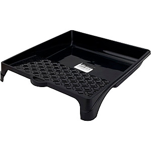 Ванночка для краски Петрович П138-330350 пластмассовая 330*350 мм черная