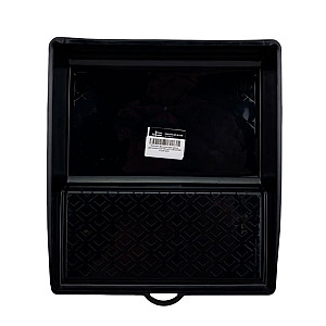 Ванночка для краски Петрович П138-330350 пластмассовая 330*350 мм черная