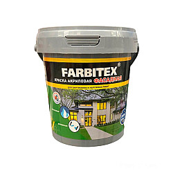 Краска Farbitex акриловая фасадная 1.1 кг