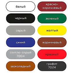Грунт-эмаль Farbitex по ржавчине 3 в 1 шоколадный 0.8 кг