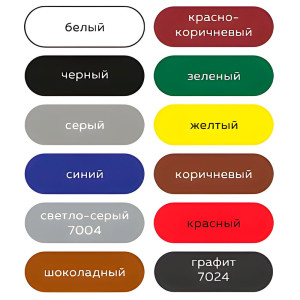 Грунт-эмаль Farbitex по ржавчине 3 в 1 красно-коричневый 1.8 кг