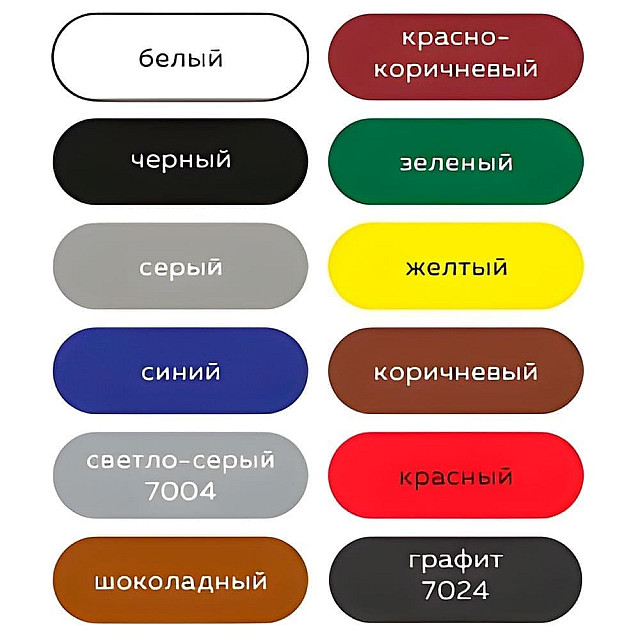 Грунт-эмаль Farbitex по ржавчине 3 в 1 красно-коричневый 2.7 кг