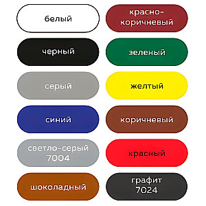 Грунт-эмаль Farbitex по ржавчине 3 в 1 зеленый 1.8 кг