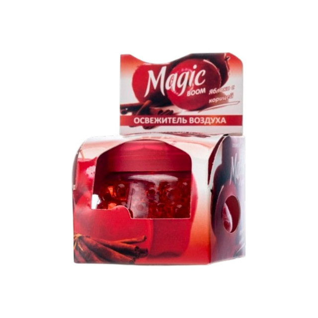 Освежитель воздуха Magic Boom Яблоко с корицей гелевый 100 г
