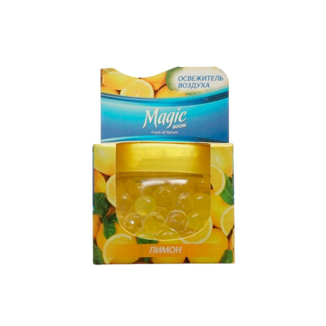 Освежитель воздуха Magic Boom Лимон гелевый 100 г