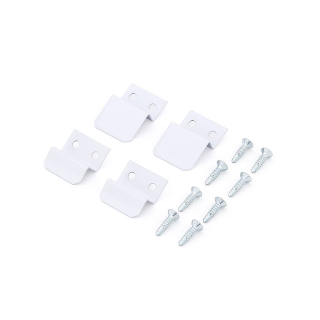 Крепление для москитной сетки Palladium MS MET WW металл белая 4 шт