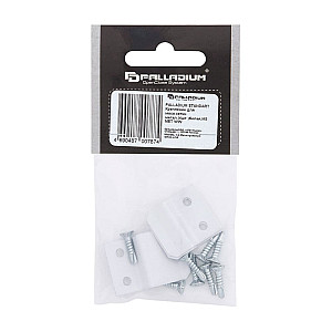 Крепление для москитной сетки Palladium MS MET WW металл белая 4 шт
