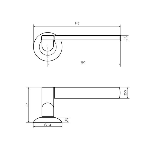 Комплект для двери Фабрика Замков FZ SET 49L 100 GF