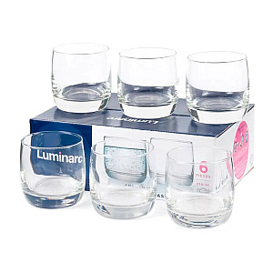 Набор стаканов Luminarc French brasserie H9370 код 011179 стеклянных 310 мл 6 шт