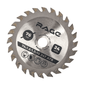 Диск пильный RAGE 594076 76 мм