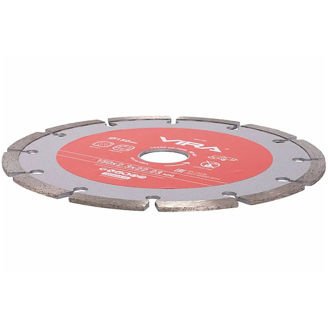 Диск алмазный VIRA 601149 сегментный 150 мм