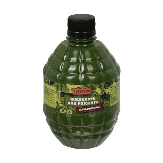 Жидкость для розжига Boyscout 61036 парафиновая 0.5 л.