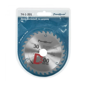 Диск пильный Remocolor 74-1-201  по дереву 200*32*30Т переходное кольцо 30 мм