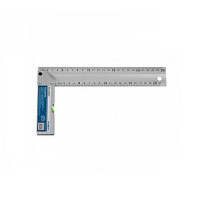 Угольник Remocolor 15-3-025 алюминиевый литой с уровнем 250 мм